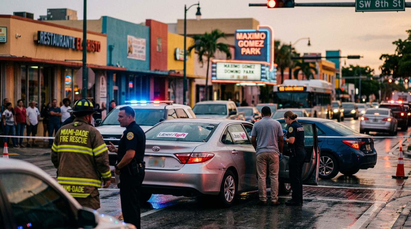 Little Havana Rideshare Crash Highlights Complex Insurance Period Stacking Under Florida Law