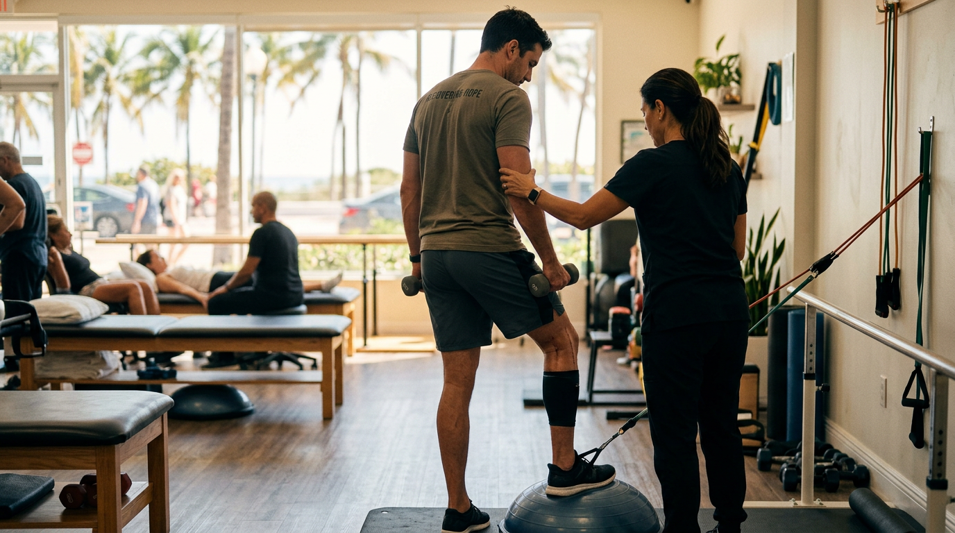 Recovering Hope at Physical Therapy Now After a Miami Beach Collision