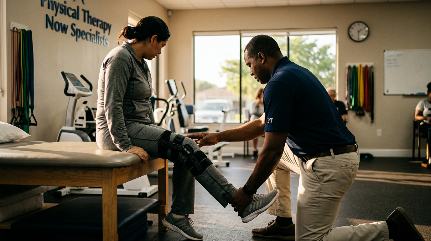 Recovering Near Homestead After a Crash with Physical Therapy Now Specialists