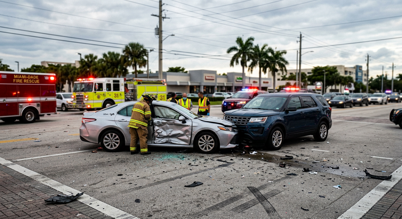 Serious Aventura Rideshare Intersectional T-Bone Raises Questions Over Florida No-Fault Serious Injury Thresholds