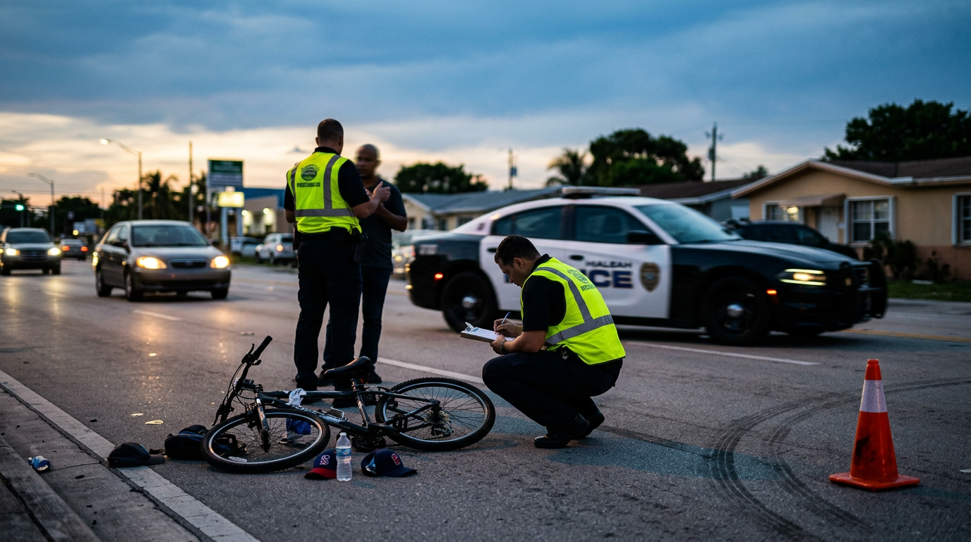 Serious Hialeah Hit-and-Run on Biscayne Boulevard Highlights Critical 14-Day Medical Treatment Window