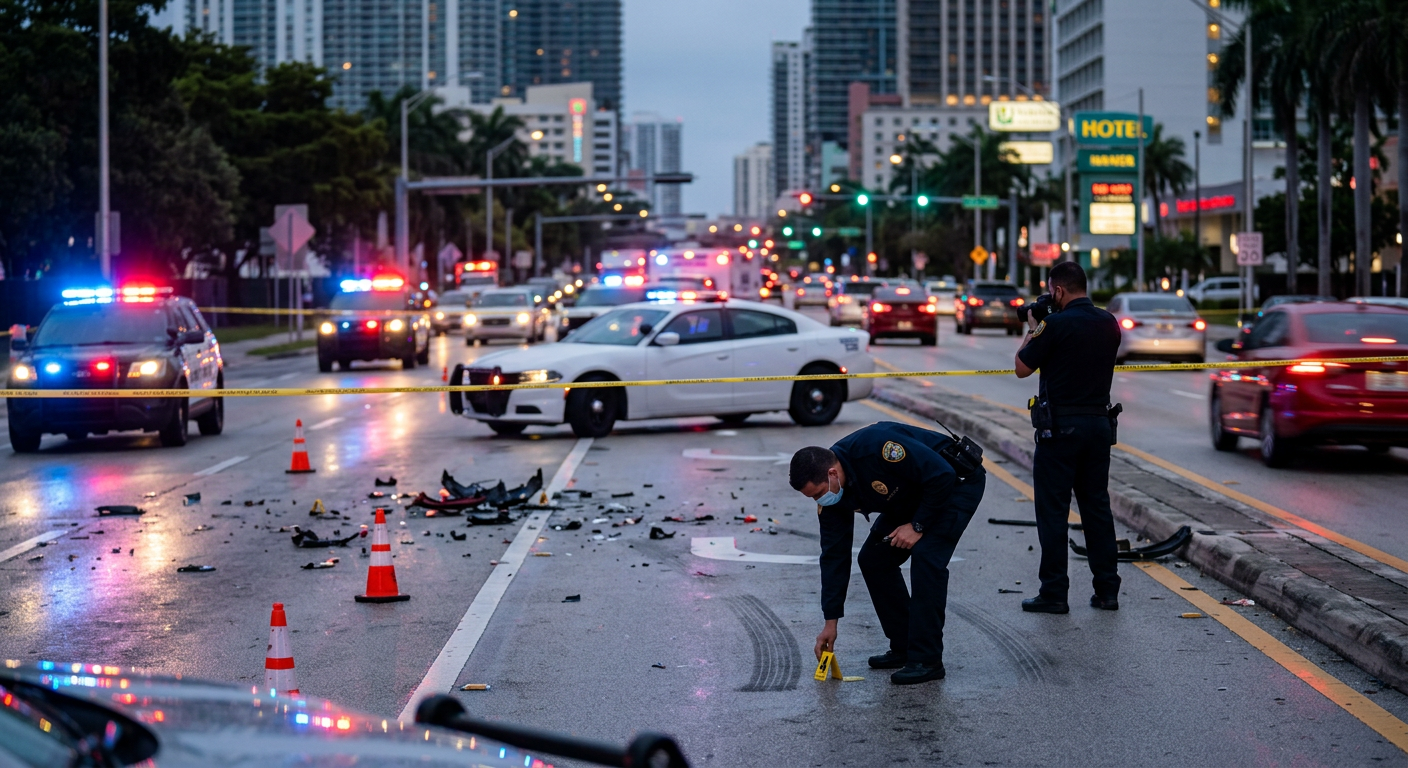 Serious Hit-and-Run on Biscayne Boulevard Highlights Critical Need for Immediate Evidence Preservation