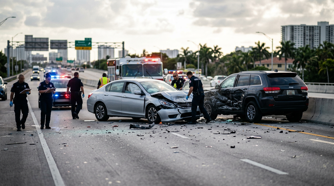Grave choque por DUI en el MacArthur Causeway resalta la importancia de ir al médico antes de los catorce días