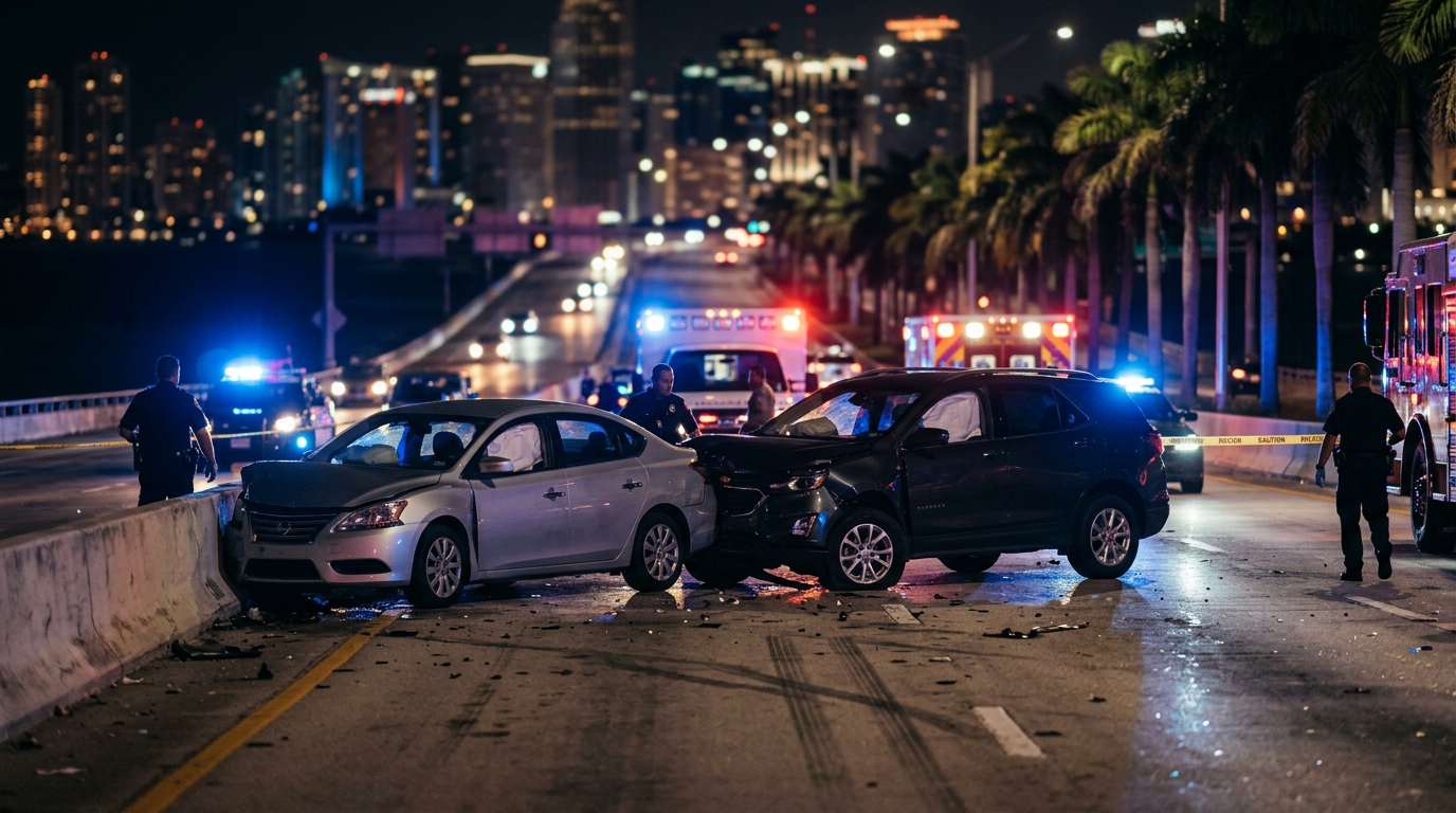 Serious Pinecrest DUI Collision on MacArthur Causeway Highlights Need to Preserve Vehicle Data Evidence