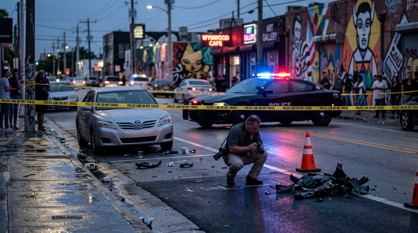 Grave choque y fuga en Biscayne Boulevard resalta la importancia de 'stacking' en su seguro de auto