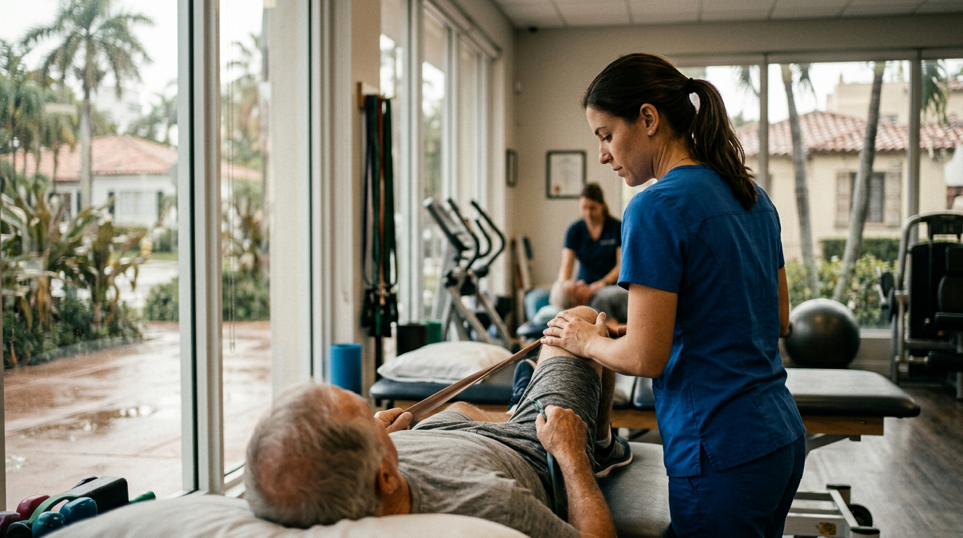 Por qué los vecinos de Coconut Grove confían en Physical Therapy Now tras un accidente serio en Miami