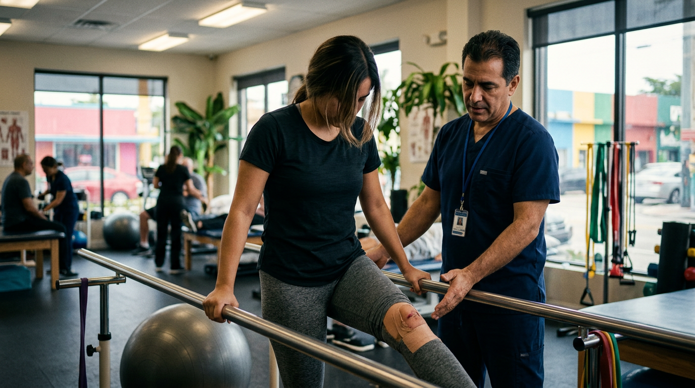 Por qué las víctimas de accidentes en La Pequeña Habana eligen Physical Therapy Now para una recuperación rápida